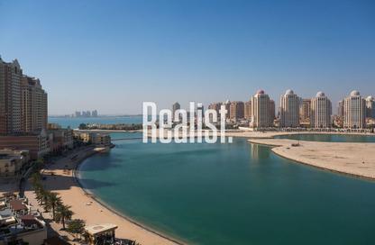 Apartment - 2 Bedrooms - 3 Bathrooms for rent in Viva West - Viva Bahriyah - The Pearl Island - Doha