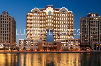 Apartment - Studio - 2 Bathrooms for rent in Al Mutahidah Tower - Viva Bahriyah - The Pearl Island - Doha