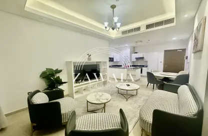 Apartment - 2 Bedrooms - 2 Bathrooms for rent in Lusail Marina Heights - Marina District - Lusail