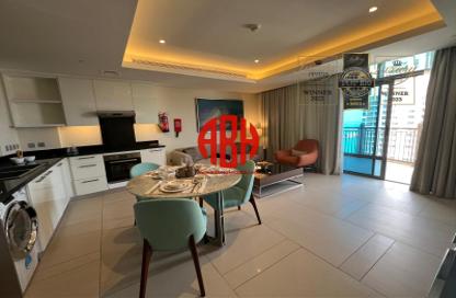 Apartment - 1 Bedroom - 1 Bathroom for rent in Abraj Bay - Abraj Quartiers - The Pearl Island - Doha