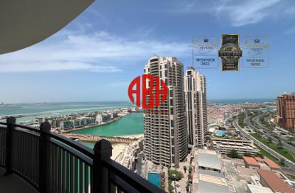 Apartment - 1 Bedroom - 1 Bathroom for rent in Abraj Bay - Abraj Quartiers - The Pearl Island - Doha