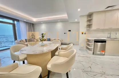 Apartment - 2 Bedrooms - 3 Bathrooms for rent in Lusail Marina Heights - Marina District - Lusail