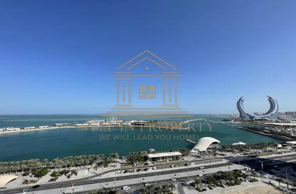 Apartment - 3 Bedrooms - 3 Bathrooms for rent in Lusail Marina Heights - Marina District - Lusail