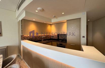 Apartment - 2 - 2 for rent in Lusail Marina Heights - Marina District - Lusail