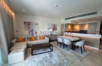Apartment - 2 - 2 for rent in Lusail Marina Heights - Marina District - Lusail