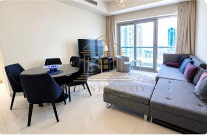Apartment - 2 Bedrooms - 3 Bathrooms for rent in Burj DAMAC Waterfront - Waterfront Residential - The Waterfront - Lusail