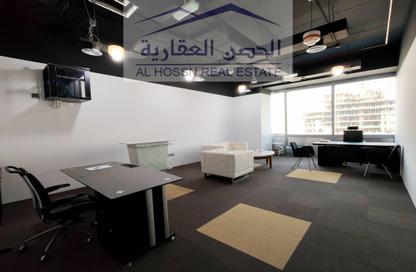Office Space - 1 Bedroom - 4 Bathrooms for rent in Lusail Marina Heights - Marina District - Lusail