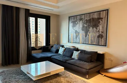 Apartment - 1 Bedroom - 2 Bathrooms for rent in Porto Arabia Townhouses - Porto Arabia - The Pearl Island - Doha