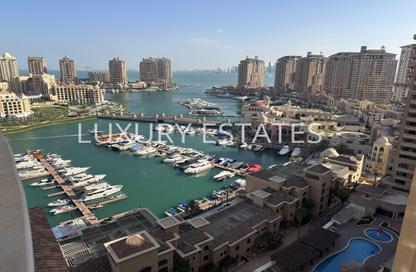 Apartment - 2 Bedrooms - 3 Bathrooms for sale in West Porto Drive - Porto Arabia - The Pearl Island - Doha Apartment - 2 Bedrooms - 3 Bathrooms for sale in West Porto Drive - Porto Arabia - The Pearl Island - Doha