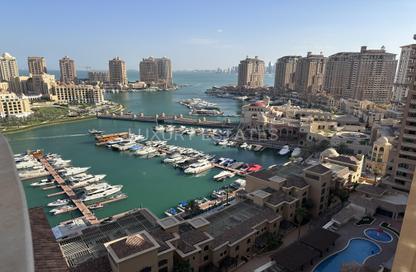 Apartment - 2 Bedrooms - 3 Bathrooms for sale in West Porto Drive - Porto Arabia - The Pearl Island - Doha Apartment - 2 Bedrooms - 3 Bathrooms for sale in West Porto Drive - Porto Arabia - The Pearl Island - Doha