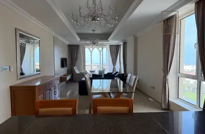 شقة - 2 غرف نوم - 3 حمامات للايجار في فيفا سنترال - فيفا بحرية - جزيرة اللؤلؤة - الدوحة