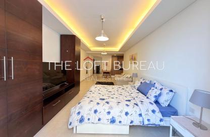 Apartment - Studio - 1 Bathroom for rent in Viva West - Viva Bahriyah - The Pearl Island - Doha