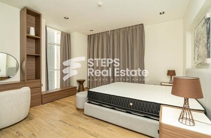 Apartment - 1 Bedroom - 2 Bathrooms for rent in Crescent Building - Yasmeen City - Lusail