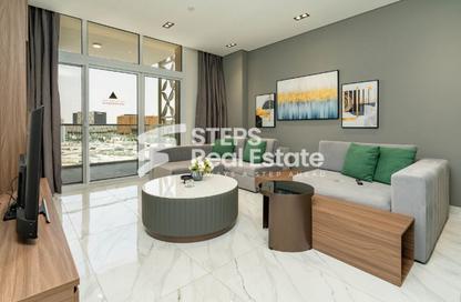 Apartment - 1 Bedroom - 2 Bathrooms for rent in Crescent Building - Yasmeen City - Lusail